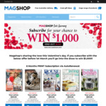 Up to 31% off Magazine Subscription Inc. The Australian Women's Weekly, Woman's Day & More @ Magshop