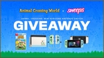 Win a Nintendo Switch from Animal Crossing World and Sweeps