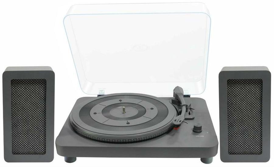 flea market turntable with speakers