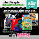 Win The June Zelda + Animal Crossing + Switch Giveaway from ShirtPunch
