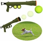 Dog Tennis Ball Gun Launcher with 2 Tennis Balls $7.50 (Was $29.99) + Delivery ($0 with Prime/ $39 Spend) @ Amazon