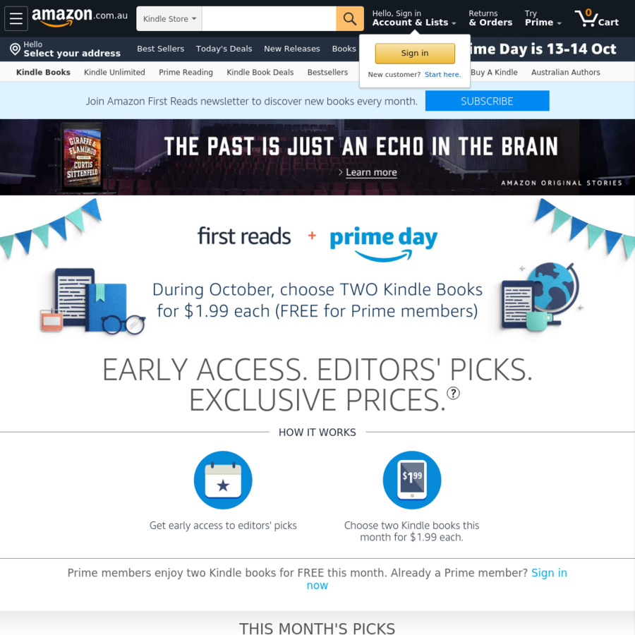 amazon prime membership au