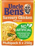 [Prime] Uncle Ben's Savoury Chicken Flavour Rice, 6 x 250g $9.00 Delivered @ Amazon AU