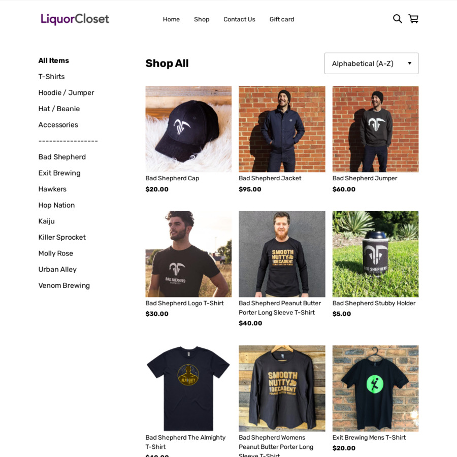 20% off All Craft Beer Merchandise at LiquorCloset - OzBargain