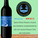 Penna Lane Hillside Shiraz at $111/Dozen ($9.25/Bottle) Delivered @ Skye Cellars (Excludes Tasmania & NT)