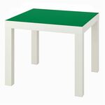LACK Side Table White Green 55cm x 55cm $10 Pickup @ IKEA