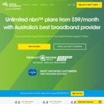 1 Month Free nbn 12/1, 25/10, 50/20, 100/20, 100/40, 250/25, 1000/50 (New Customers Only) @ Aussie Broadband