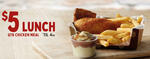 $5 Quarter Chicken Lunch (Quarter Chicken, Chips + Mash & Gravy) @ Red Rooster (until 4pm Daily)