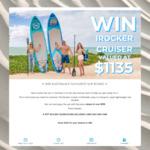 Win a 10'6" iRocker Inflatable Cruiser Board Incl. Carry Bag and Pump Worth $1,135 from iRocker