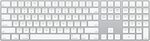 Apple Magic Keyboard with Numeric Keypad (Wireless) - Silver $152.10 Delivered @ Amazon AU
