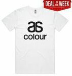 AS Colour Staple Tee (White) - $17.96 with Free Shipping & Custom Printing @ Tee Junction
