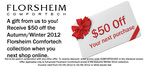 Florsheim Shoes $50 off Coupon New Seasons Comfortech Range - Free Delivery