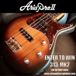 Win an Aria Pro II 313-MK2 "Detroit" Guitar from Aria Guitars