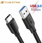 Cabletime USB 3.0 A to USB-C Cable 1m US$2.52~$2.69US (~A$3.61~$3.85) Delivered @ Cabletime Official AliExpress