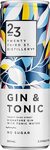 23rd Distillery Signature Gin with Tonic Water 7.2L (24x300ml) $91.44 Delivered @ Amazon AU