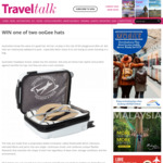 Win 1 of 2 Oogee Hats from Travel Talk Magazine