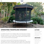 Win a Refurbished Springfree Compact Trampoline from The Bay Trampolines