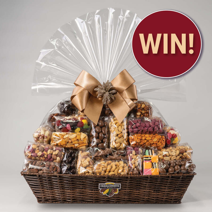 Win 1 of 3 Ultimate Indulgence Gift Baskets worth 269.90 from