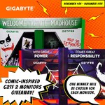 Win 1 of 2 Comic Inspired Gigabyte G27F Gaming Monitors from AORUS (Gigabyte)