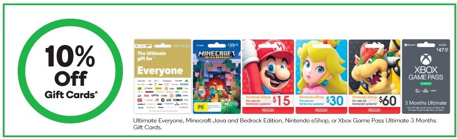 $30 Nintendo Gift Card - Gift Cards