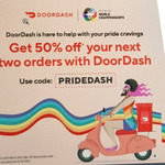 [NSW] 50% off Your Next 2 Orders (Sydney Only, $15 Max. Discount) @ DoorDash
