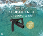 Win a SCUBAJET NEO Underwater Kit Worth EUR 1.320 ($2,138) by Scubajet