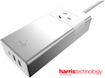 Aerocool Aluminium Type C + USB2.0 Charger with 1 AC Power Outlet $14.25, ($13.95 with eBay Plus) Delivered @ Harris Tech eBay