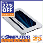[eBay Plus] 1TB Crucial MX500 2.5" SATA SSD $77.22 Delivered @ Computer Alliance eBay