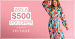 Win a $500 Yeltuor Gift Voucher from Yeltour (Women's Clothing)