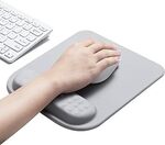 IFAN Mouse Pad with Gel Wrist Support Rest Ergonomic $4.20 + Delivery ($0 with Prime) @ iFAN via Amazon