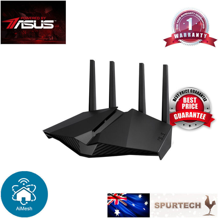 Refurb Asus Dsl Ax82u Ax5400 Wi Fi 6 Vdsl2 Modemrouter 224 Delivery Spurtech Ebay 0491