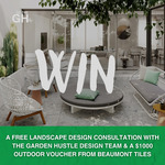 Win a $1,000 Voucher from Beaumont Tiles Plus a $5,000 Consultation from The Garden Hustle