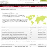 Marks and Spencer Free Delivery to Australia (Usually £15) – Some Exclusions + 10% with code 