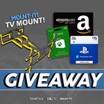 Win a Beast Heavy Duty TV Wall Mount with Long Extension Arms Plus US$75 Gift Card from Last of Cam