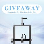 Win 1 of 3 Sidewinder X4 Plus or 1 of 3 Sidewinder X4 Pro 3D Printer from Artillery, Ashley K & Sew Printed
