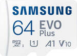 Samsung Evo Plus 64GB Micro SD Card [2021] $8 (Was $10) + Shipping ($0 C&C /in-Store) @ JB Hi-Fi