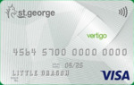 0% Balance Transfer for 28 Months with a New St George Vertigo Credit Card ($55 Annual Fee, 1% Balance Transfer Fee) @ St George