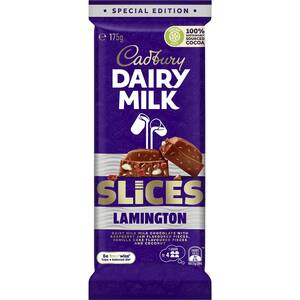 Chocolate Cadbury Slices Lamington 3$ (Save 3$) @Woolworths