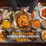 [QLD] Free Bottomless Soft Drinks When You Reserve a Table for All-You-Can Eat Menu @ Hoodadak Korean Fried Chicken (Mango Hill)