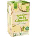 Woolworths Tasty Cheese Block 1kg $9.50, Hillview Cheese Block 1kg $9 @ Woolworths