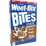 Weet-Bix Bites Coco Crunch, Apricot, Crunchy Honey, Wild Berry Cereal 500g $4 Each (Was $6) @ Woolworths