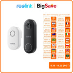 Reolink Smart 2K Wired PoE Video Doorbell with Chime 180°, Person Detection US$53.60 (~A$80) Del @ Reolink Aliexpress