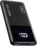 INIU 22.5W 10000mAh Slim USB C Power Bank $12.74 + Delivery ($0 with Prime/ $59 Spend) @ INIU via Amazon AU