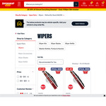 Sakura Wiper Blades from 14" $5.03  to 26" $8.79 + Delivery ($0 C&C) @ Supercheap Auto (Special Order)