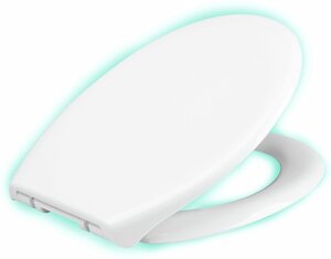 evekare White / Green or Blue Night-Glow Toilet Seat $9 (Was $54) + Delivery ($0 with OnePass/C&C/in-Store) @ Bunnings