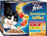 FELIX Sensations Jellies  Favourites Menu Adult Wet Cat Food 60x85g $43.50 ($39.15 S&S) + Delivery ($0 Prime/ $59+) @ Amazon AU