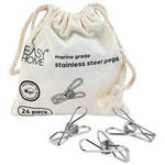 Stainless Steel Clothes Pegs 24pk $7.99 @ ALDI