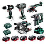 Metabo Brushless 18V 5-Piece + 5 CAS Battery Kit $999 (Was $1,899) + Shipping / C&C / In-store @ Sydney Tools