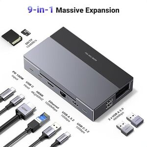 UGREEN Steam Deck Dock, 9-in-1 USB C Docking Station $67.99 Delivered @  UGREEN GROUP LIMITED AU Amazon AU
