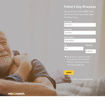 Win a $500 Flight Voucher for Fathers Day (Like, Comment, Follow Instagram Post) from Mix and Match Travel